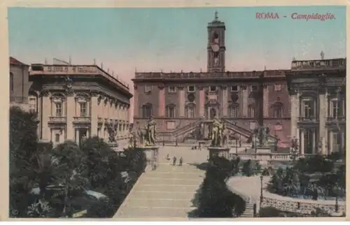 (588) AK Rom, Roma, Kapitol, Campidoglio, Senatorenpalast, vor 1945