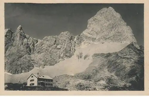 (584) AK Lamsenspitze, Lamsenhütte, vor 1945