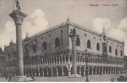 (575) AK Venedig, Venezia, Dogenpalast, Palazzo Ducale, vor 1945