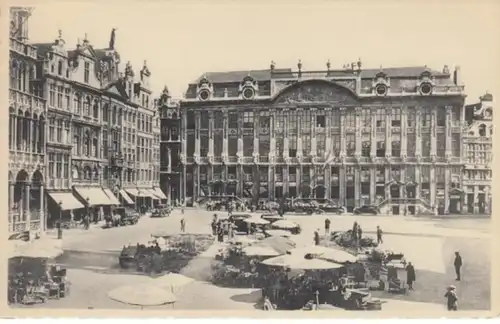 (574) AK Brüssel, Großer Markt, vor 1945