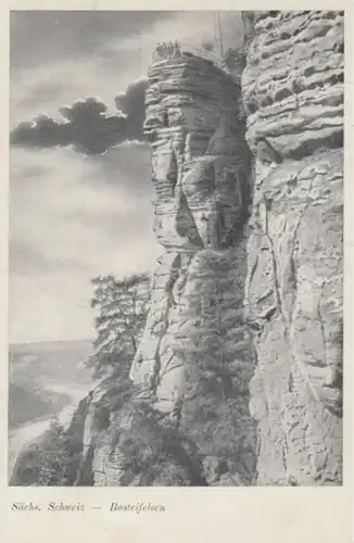 (554) AK Bastei, Sächsische Schweiz 1905