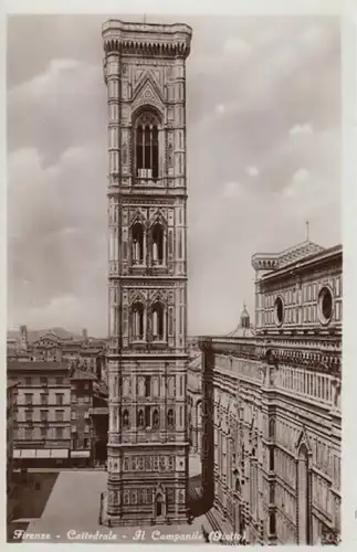 (539) AK Florenz, Firenze, Kathedrale, Campanile, Glockenturm