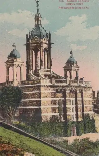 (508) AK Bonsecours, Jeanne d'Arc Denkmal, vor 1945