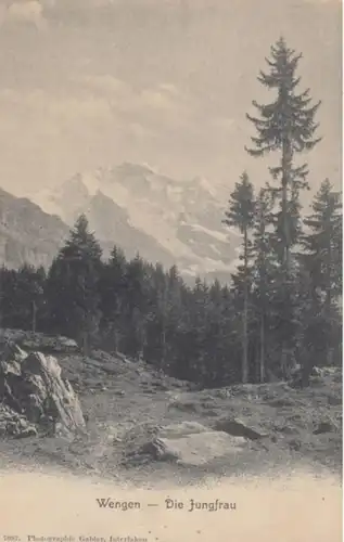 (503) AK Wengen, Schweiz, Jungfrau, bis ca. 1905