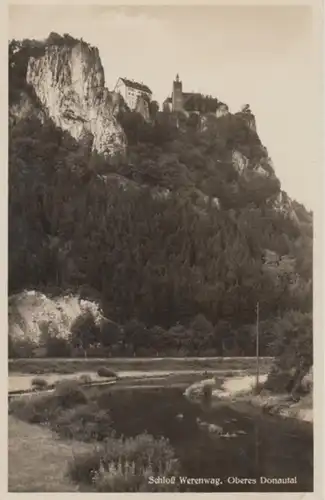 (501) Foto AK Beuron, Schloss Werenwag 1939