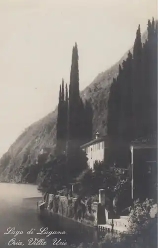 (483) Foto AK Oria, Valsolda, Luganer See, Villa Urie