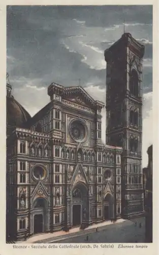 (481) AK Florenz, Kathedrale, vor 1945