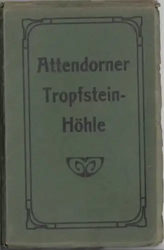 (415) AK Leporello Attendorn, Tropfsteinhöhle, 10 Karten