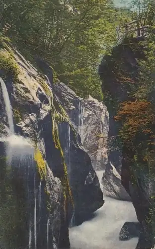 (412) AK Ramsau bei Berchtesgaden, Wimbachklamm, vor 1945