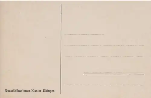 (410) AK Rüdesheim am Rhein, Kloster Eibingen