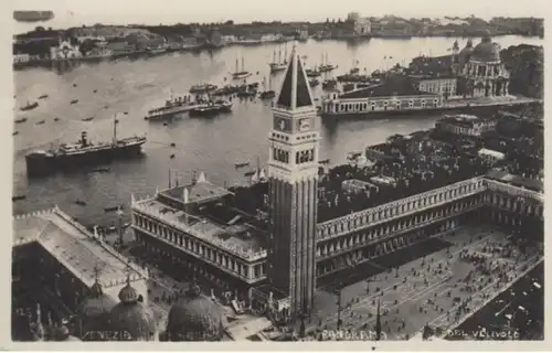 (373) AK Venedig, Markusturm, Luftbild 1935