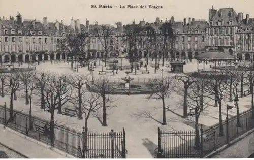 (304) AK Paris, Vogesenplatz, vor 1945