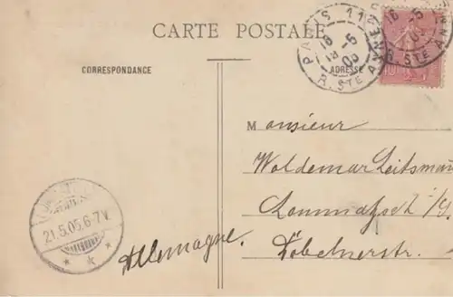 (282) Paris, Theater 1905