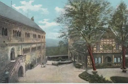 (237) AK Eisenach, Wartburg, der Zweite Hof 1910/20er