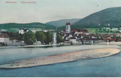 (190) AK Bad Säckingen, Fridolinsmünster, vor 1945