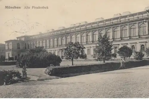 (182) AK München, Alte Pinakothek 1912