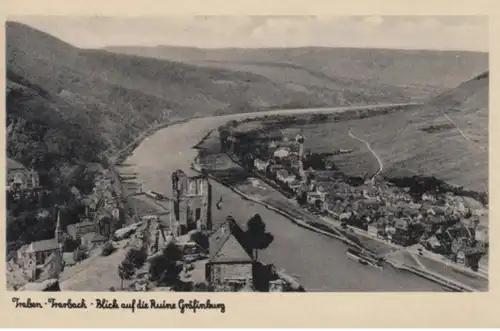 (162) AK Traben-Trarbach, Burg Gräfinburg 1953