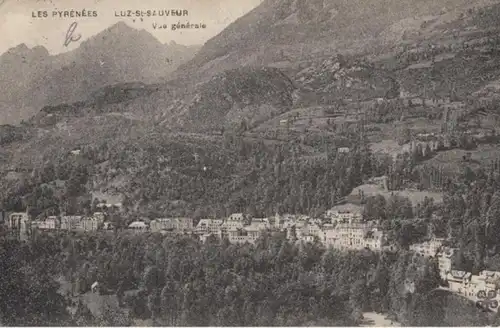 (33) AK Luz-Saint-Sauveur, Panorama 1916