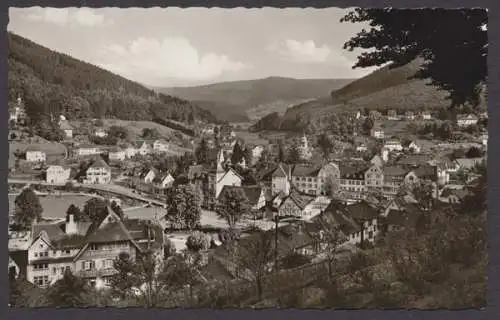 Herrenalb/Schwarzwald, Blick vom Marienweg in das Gaistal - 410255