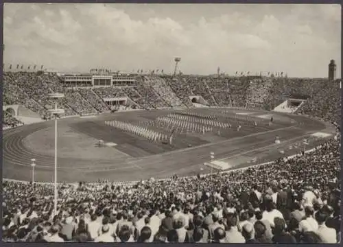 Leipzig, Stadion der Hunderttausend, III. Deutsches Turn- und Sportfest 1959 - 410310