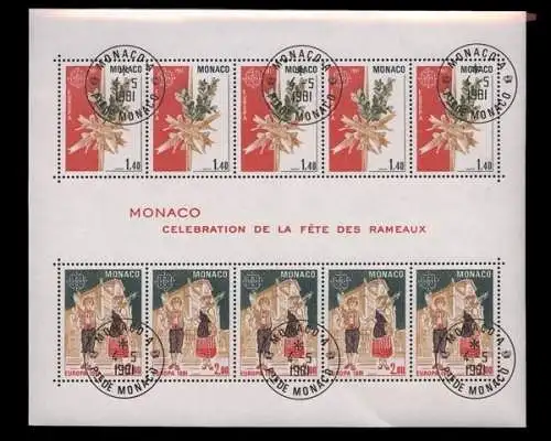 Monaco, MiNr. Block 17, gestempelt - 52993