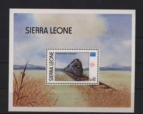 Sierra Leone, Eisenbahn, MiNr. Block 46, postfrisch - 693644