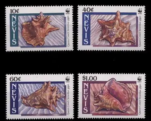 Nevis, Michel Nr. 523-526, postfrisch/MNH - 690761