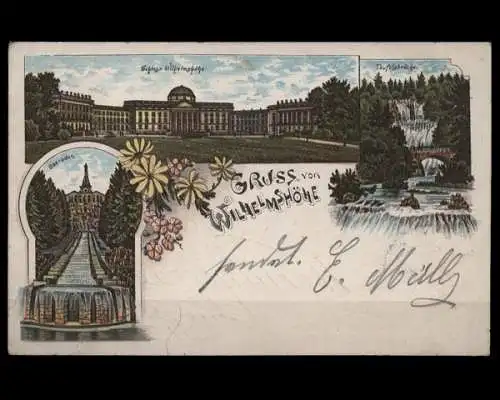 Kassel - Wilhelmshöhe, Schloss, Teufelsbrücke, Cascarden - 400047