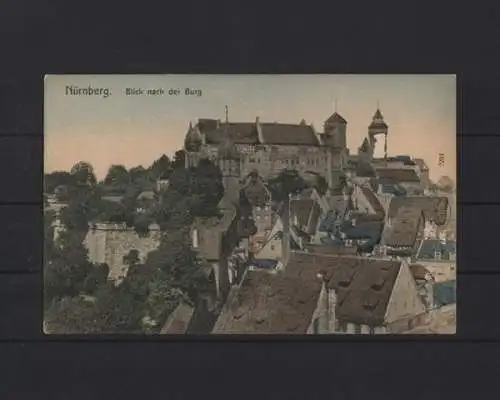 Nürnberg - Blick nach der Burg - 400237