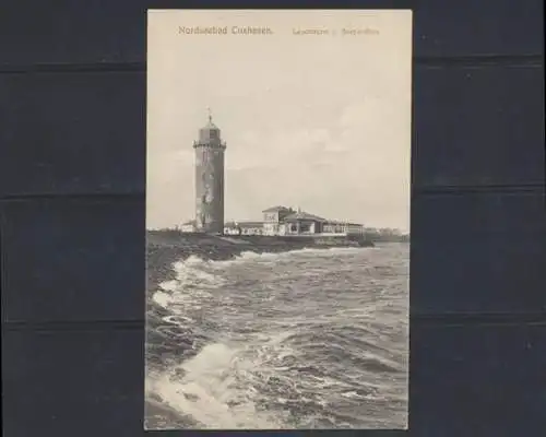 Cuxhaven, Nordseebad, Leuchtturm u. Seepavillon - 401587