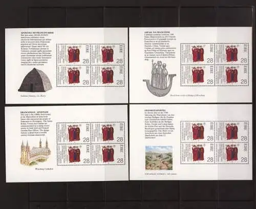 Irland, MiNr. 683 H-Blätter, postfrisch - 59419