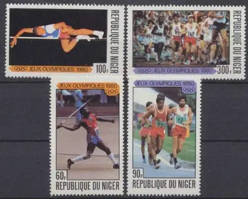 Niger, MiNr. 695-698, postfrisch - 65282