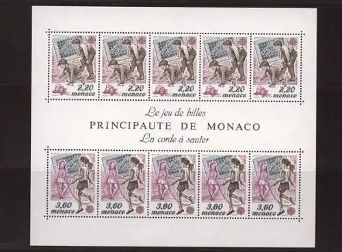 Monaco, MiNr. Block 44, postfrisch - 692926