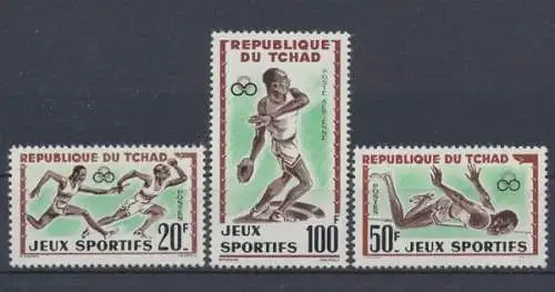 Tschad, Michel Nr. 89-91, postfrisch - 66173