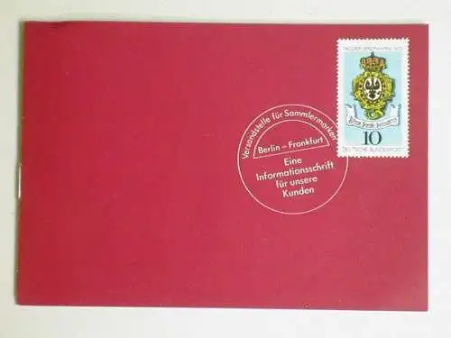 , MiNr. Block 10, Jahresgabe der Versandstelle 1974, ESST - 200350