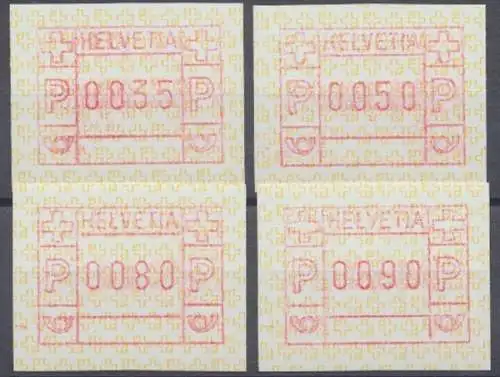 Schweiz - Automatenmarken, Michel Nr. 4, postfrisch - 609555