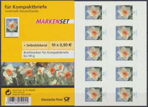 Deutschland (BRD), MiNr. 2515, FB 1, postfrisch - 609624