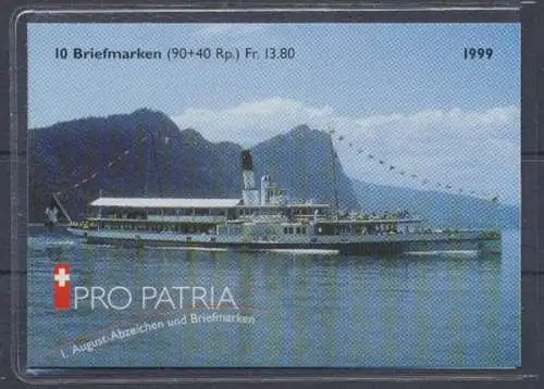 Schweiz, MiNr. MH 0-114, postfrisch - 693099