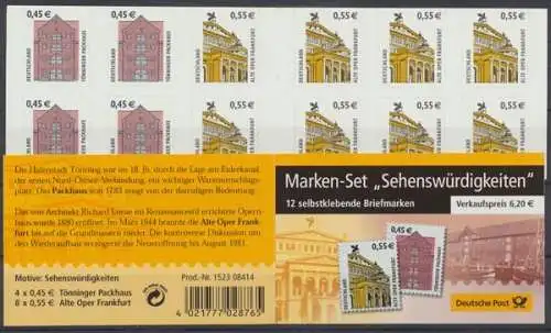 Deutschland (BRD), MiNr. MH 50 a B, postfrisch - 693155