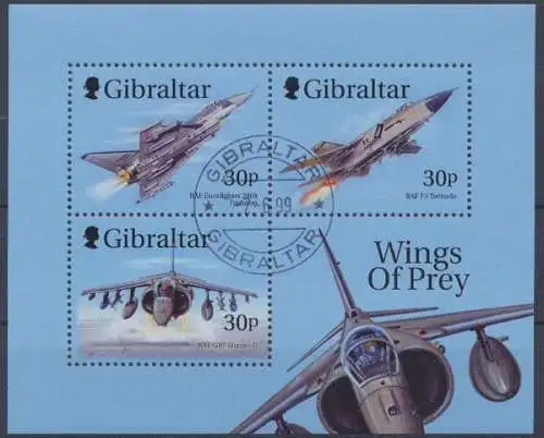 Gibraltar, MiNr. Block 38, gestempelt - 67771