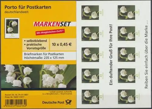 Deutschland (BRD), MiNr. 2851, FB 15, postfrisch - 693158