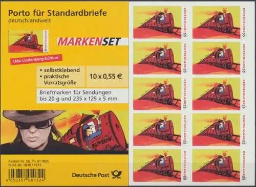 Deutschland (BRD), MiNr. FB 10, postfrisch - 693160