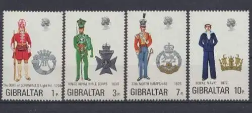 Gibraltar, MiNr. 289-292, postfrisch - 690518