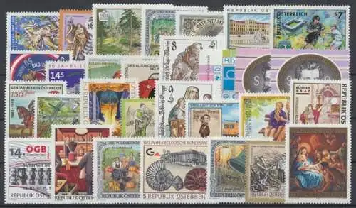 Österreich, MiNr. 2272-2301, Jahrgang 1999, postfrisch - 610614