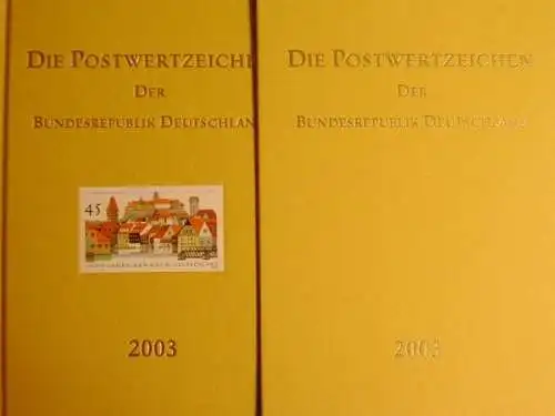 Deutschland (BRD), Jahrbuch 2003, leer - ohne Marken - 900250