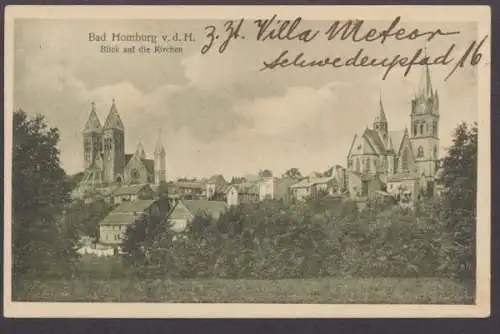 Bad Homburg, Blick auf die Kirchen - 403351