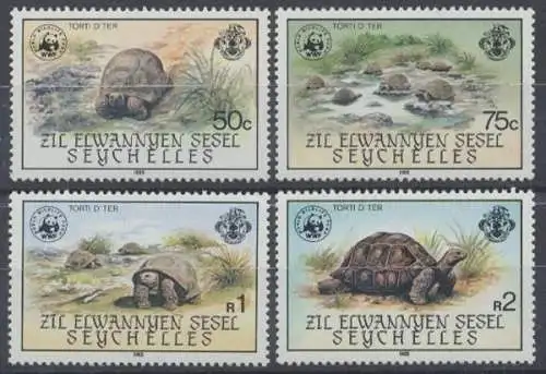 Seychellen, Äußere, MiNr. 104-107, postfrisch - 690782