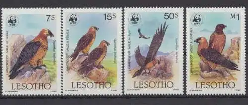 Lesotho, Vögel, MiNr. 556-559, postfrisch - 690780