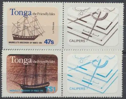 Tonga, MiNr. 796+979 ZF, postfrisch - 692255