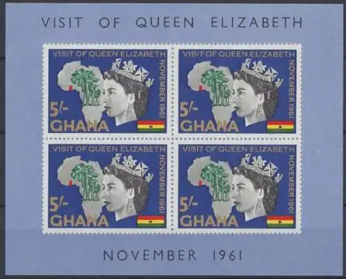 Ghana, MiNr. Block 6, postfrisch - 692291